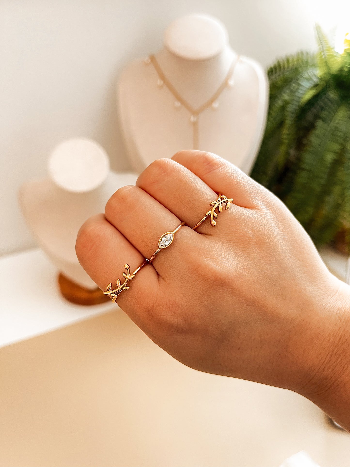 Vines Ring Stack