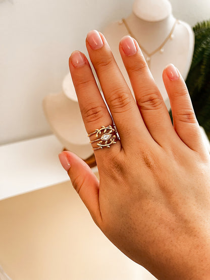 Vines Ring Stack