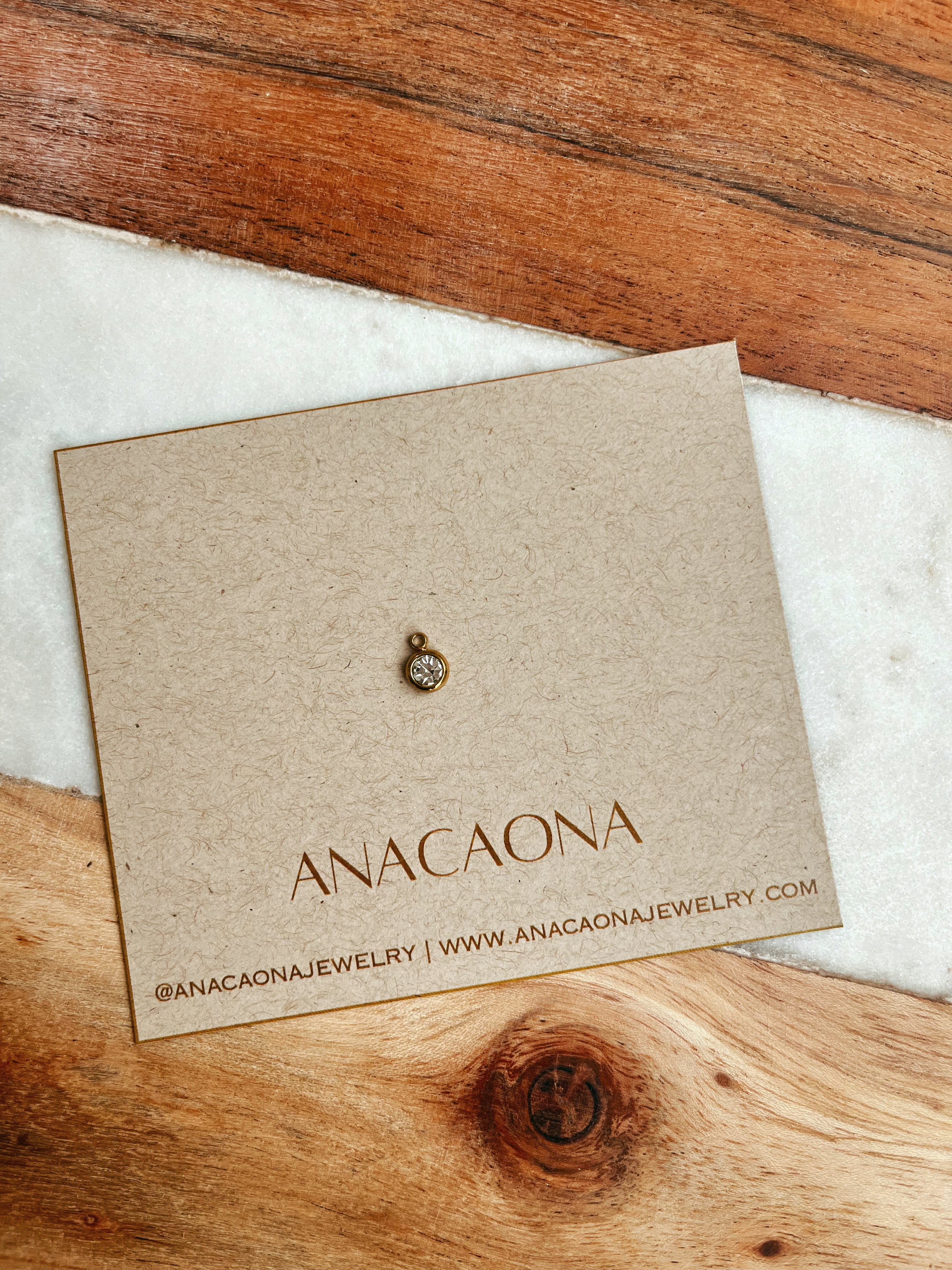 Zirconia Charm