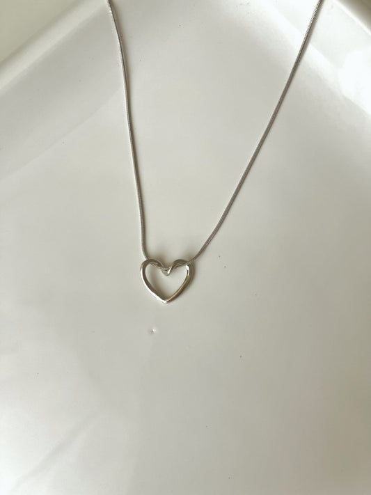 Silver Heart Necklace