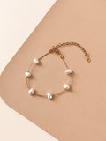 Pearl Chain Bracelet